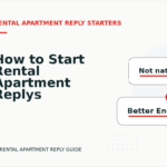 How to Start Rental Apartment Replys Clearly