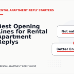 Best Opening Lines for Rental Apartment Replys