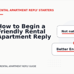 How to Begin a Friendly Rental Apartment Reply